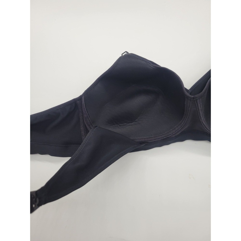 Playtex Nursing Bra Wireless Maternity Comfort Everyday Basic 4958 Black Size L - Picture 9 of 11